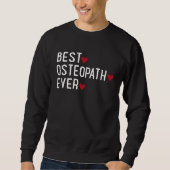 Sweatshirt Best Osteopath ever (Devant)
