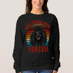 Sweatshirt Best Poodle Maman