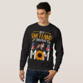 Sweatshirt Best Shetland Sheepdog Mom Ever Sheltie Mom (Devant entier)