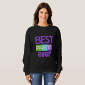 Sweatshirt Bester Parent Mum Mother Dad Father (Devant entier)