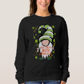 Sweatshirt Bestie Funny St Patrick S Day Lucky Gnome Family M (Devant)