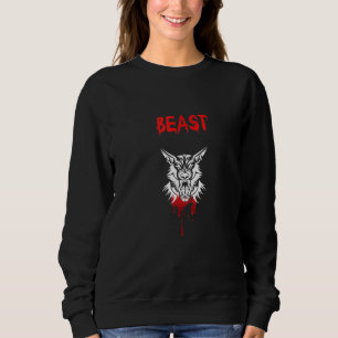 Sweatshirt Bête Bloody Wolf Fitness
