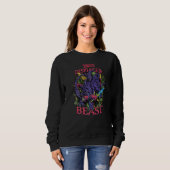 Sweatshirt Bête Displacer Dongeons & Dragons (Devant entier)