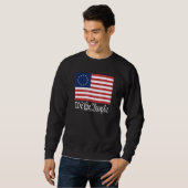 Sweatshirt Betsy Ross Flag We The People (Devant entier)