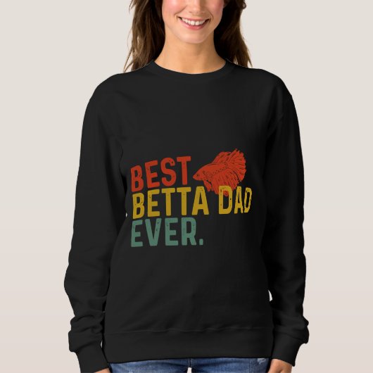 Sweatshirt Betta Collector Fish Tank Aquarium Collection (Devant)