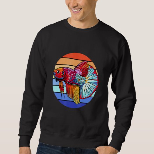 Sweatshirt Betta fish (Devant)