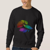 Sweatshirt Betta Fish 531 (Devant)