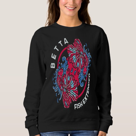 Sweatshirt Betta Fish 61 (Devant)