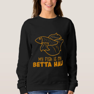 Sweatshirt Betta Fish Fighting Fish