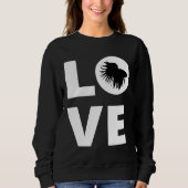 Sweatshirt Betta Fish Love Betta Fish Siamese Lutter Poisson  (Devant)