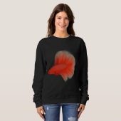 Sweatshirt Betta Fish Red 68 (Devant entier)
