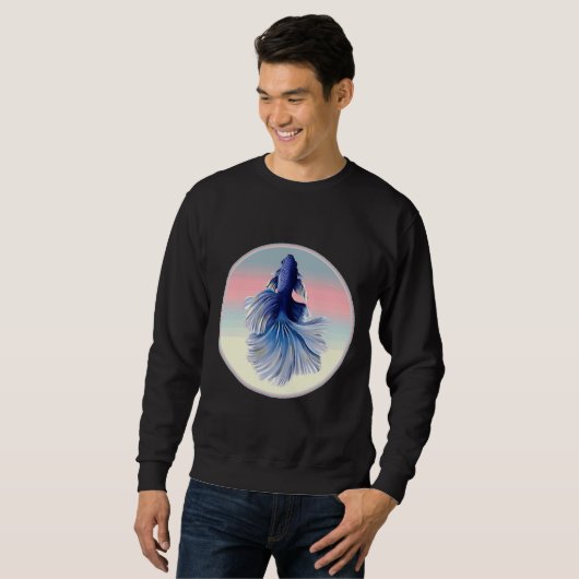 Sweatshirt Betta Siamese (Devant entier)