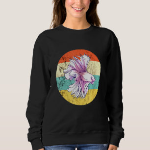 Sweatshirt Betta Splendens Poissons Siamais Combattre Poisson