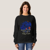 Sweatshirt Better When Eating Smores Camping Foodie Camper Fo (Devant entier)