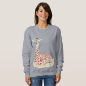 Sweatshirt Betty La Giraffe (Devant entier)