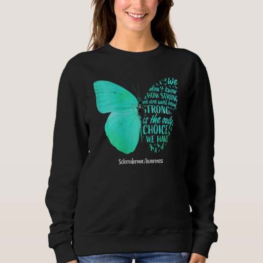 Sweatshirt Beurre de sensibilisation Scléroderme pour femmes (Devant)