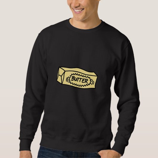 Sweatshirt Beurre Migné Pour Les Ventilateurs Coréens De Pop (Devant)