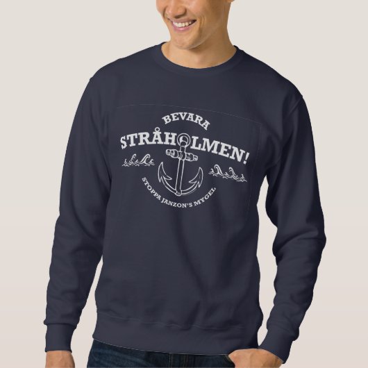 Sweatshirt Bevara Stråholmen (Devant)
