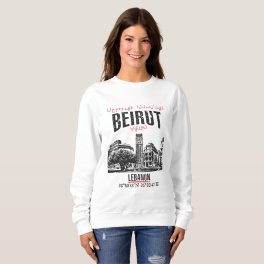 Sweatshirt Beyrouth (Devant entier)