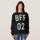 Sweatshirt BFF 02 BFF  for 2 Girls Cheap and Sweet (Devant entier)