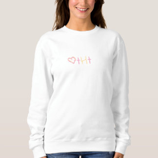 Sweatshirt Bible chrétienne Verse 1 Jean 4:19