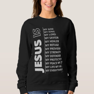 Sweatshirt Bible Verse Église chrétienne religieuse diable 10