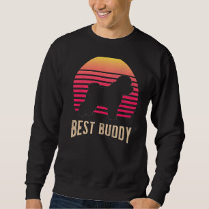 Sweatshirt Bichon Frisé Retro Premium