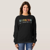 Sweatshirt BICU Burn ICU Nurse Specialized Intensive Care Uni (Devant entier)