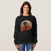 Sweatshirt Bicycle Mountain Biking (Devant entier)