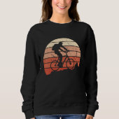 Sweatshirt Bicycle Mountain Biking (Devant)