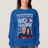 SWEATSHIRT BIDEN HARRIS UGLY SWEATER (Devant)