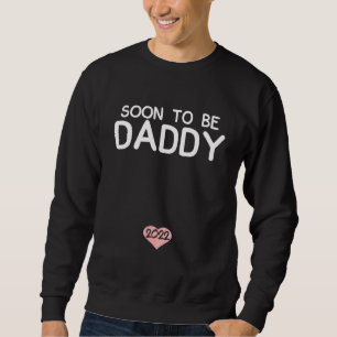 Sweatshirt Bientôt Être Papa Fête des pères Première Fois 202