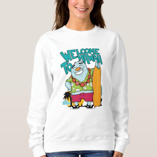 Sweatshirt Bienvenue à Hawaii (Devant)