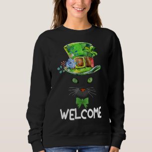 Sweatshirt Bienvenue à St Patrick's Day Funny Graphic Sugar C