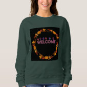 Sweatshirt Bienvenue Automne Unisex (Devant)