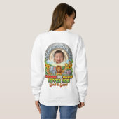 Sweatshirt Bienvenue dans le Monde (Dos entier)