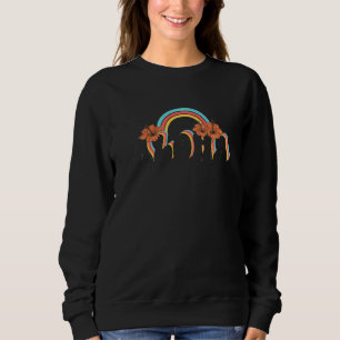 Sweatshirt Bienvenue et salutation hawaïenne Aloha Hawaï