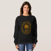Sweatshirt Bière apiculteur (Devant entier)