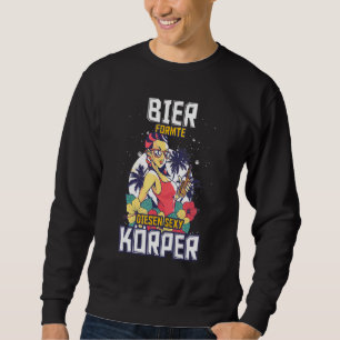 Sweatshirt Bière Façonné Ce Beau Boire Bière Boire Malle
