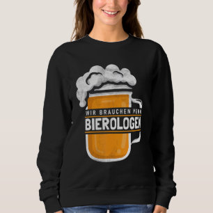 Sweatshirt Bière Ologiste Virologiste Parti Alcool