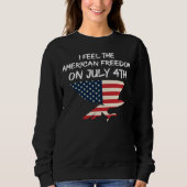 Sweatshirt Big Bird on July 4th (Devant)