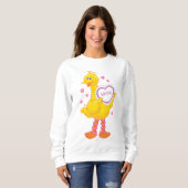 Sweatshirt Big Bird Valentine (Devant entier)