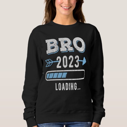 Sweatshirt Big Bro 2023 Chargement de nouveau frère (Devant)
