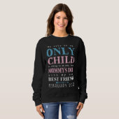 Sweatshirt Big Bro Sis Kids Only Child Expiring February 2023 (Devant entier)