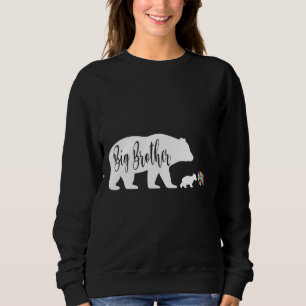Sweatshirt Big Brother Bear Sensibilisation sur l'autisme Sup