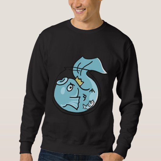 Sweatshirt Big Fish Little Pond (Devant)