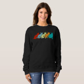 Sweatshirt Big Floppa Caracal Cat Meme_1 (Devant entier)