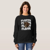 Sweatshirt Big Floppa Mat Chat (Devant entier)