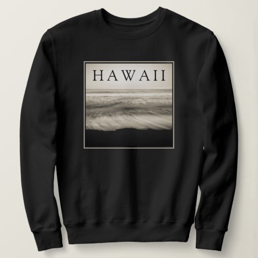 Sweatshirt Big Island Beach Hawaii (Design devant)