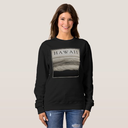 Sweatshirt Big Island Beach Hawaii (Devant entier)
